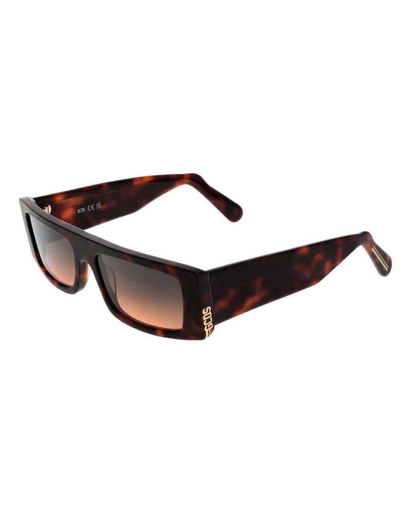 GCDS Sonnenbrille GD0009 52B 57 Braun