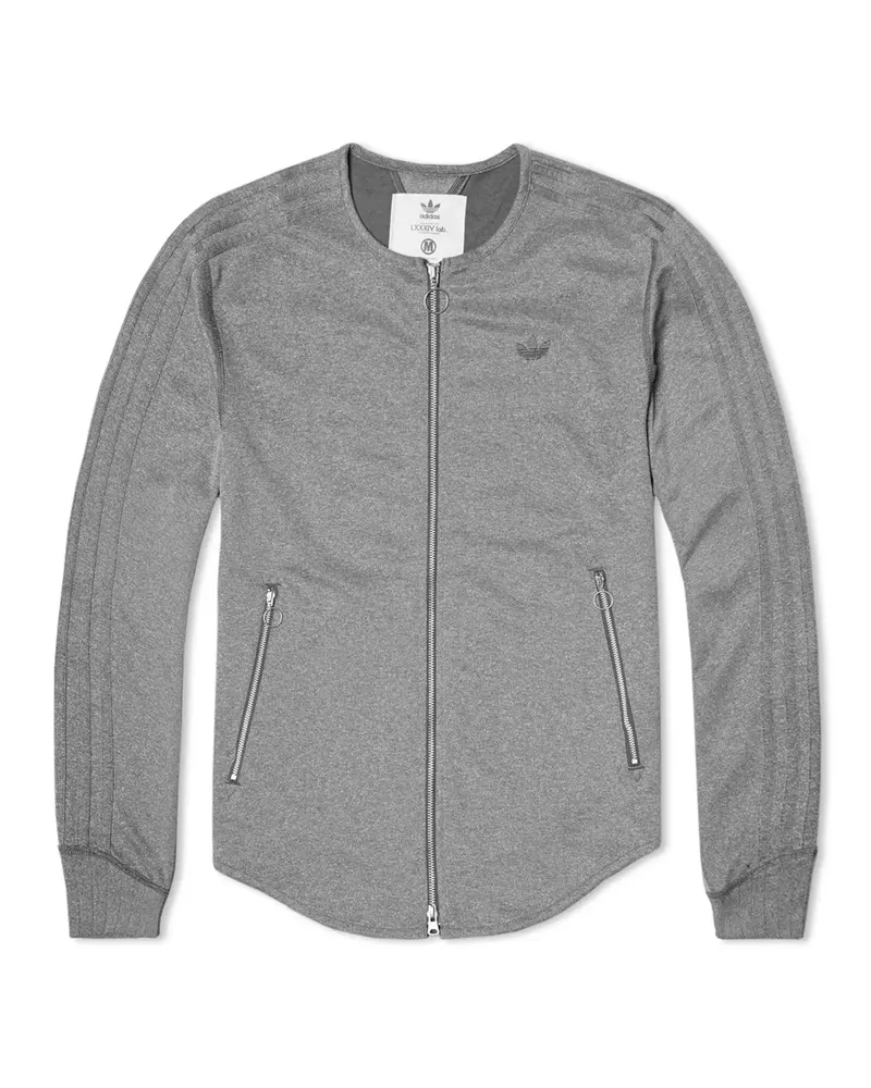adidas lxxxiv 84 lab. Kazuki Herren Grey Track Jacke Grau
