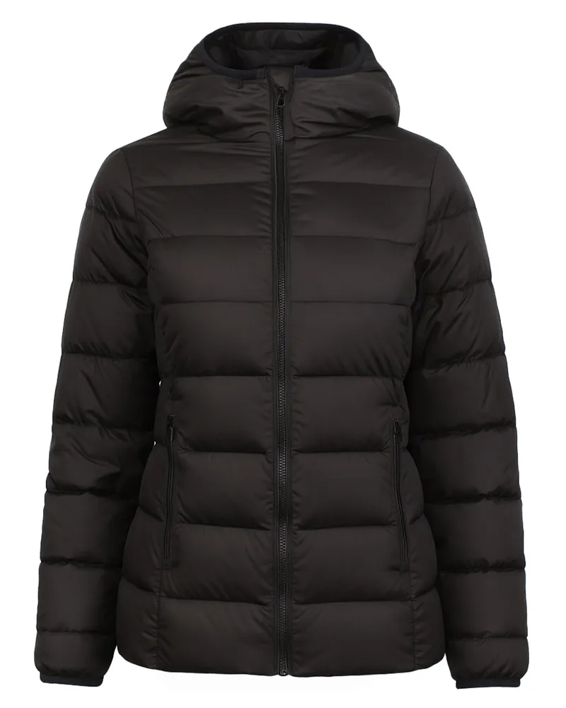 Helly Hansen Svalbard Damen schwarze Daunenjacke Schwarz