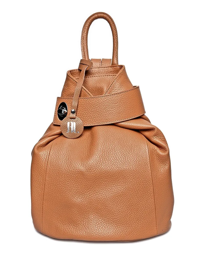 Anna Luchini Braun Rindsledertasche Braun