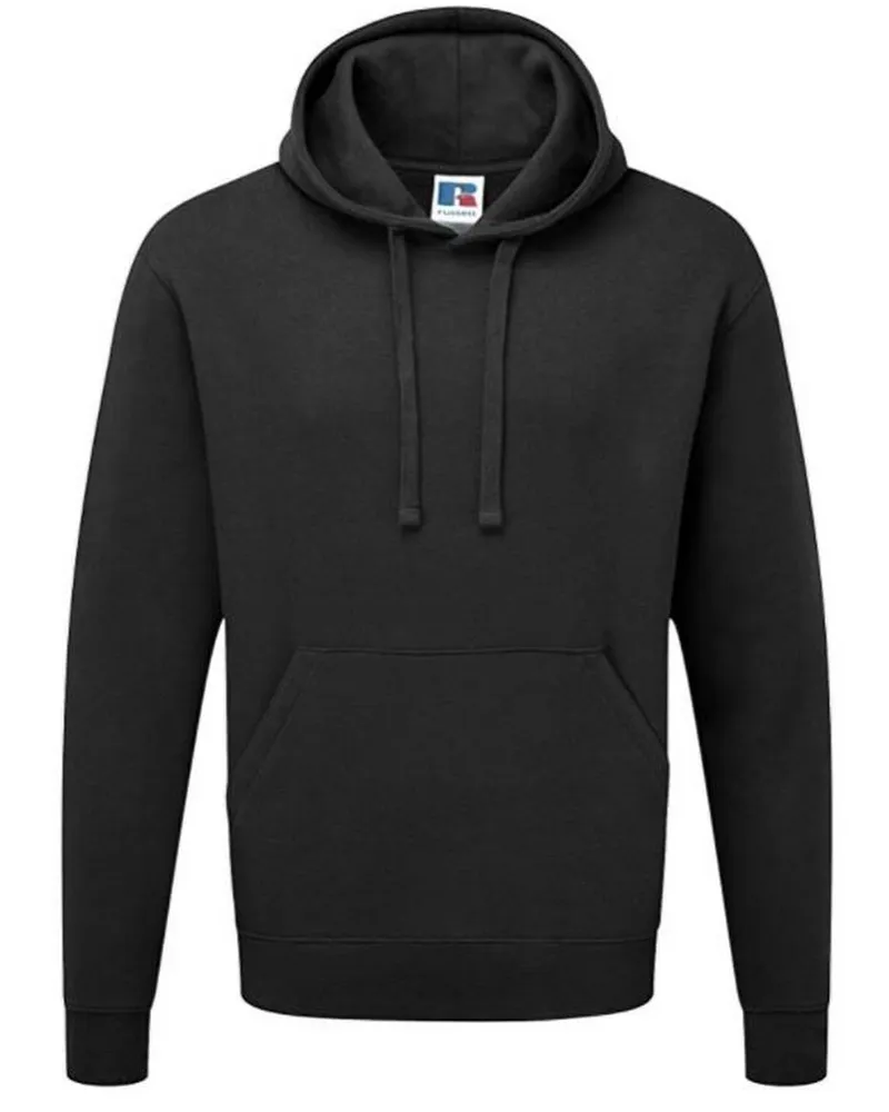 Russell Athletic Russell Colour Herren Sweatshirt mit Kapuze (Schwarz Schwarz