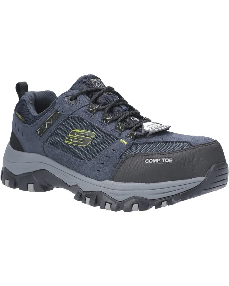 Skechers Herren Greetah wasserdichte Verbundzehen-Sicherheitsschuhe Marineblau