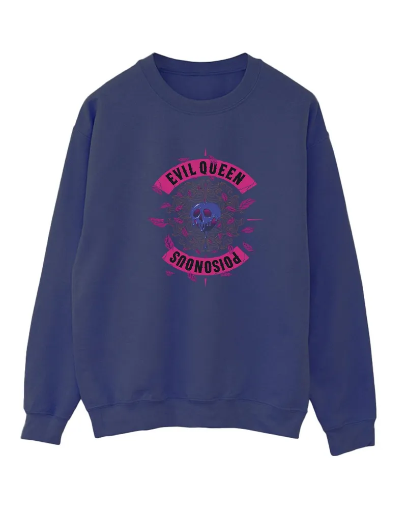 Disney Villains Poison Apple" Sweatshirt für Damen (Marineblau Marineblau