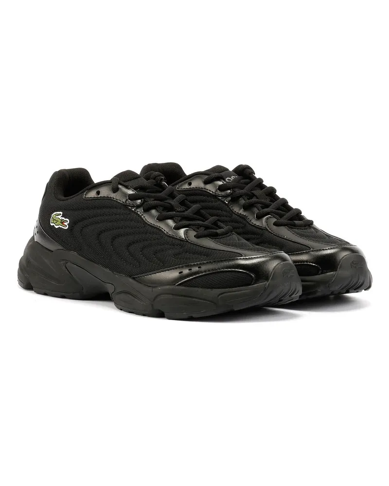 Lacoste Storm 96 2K Lite Herren Schwarze Turnschuhe Schwarz