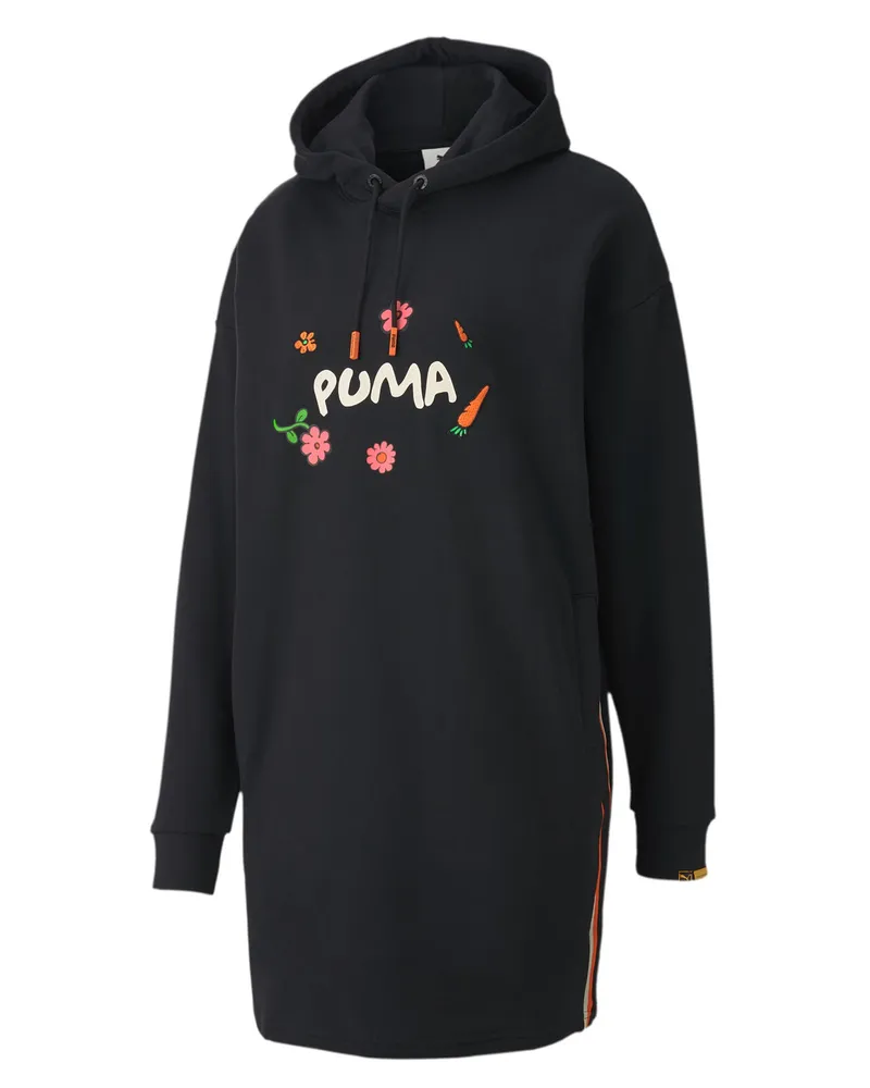 Puma x Randomevent Black Jumper Kleid - Frauen Schwarz