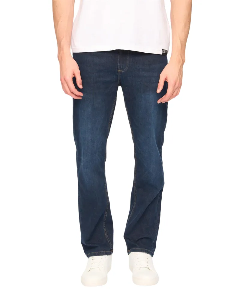 Duck and Cover Elix" Jeans für Herren (Dunkle Waschung Marineblau
