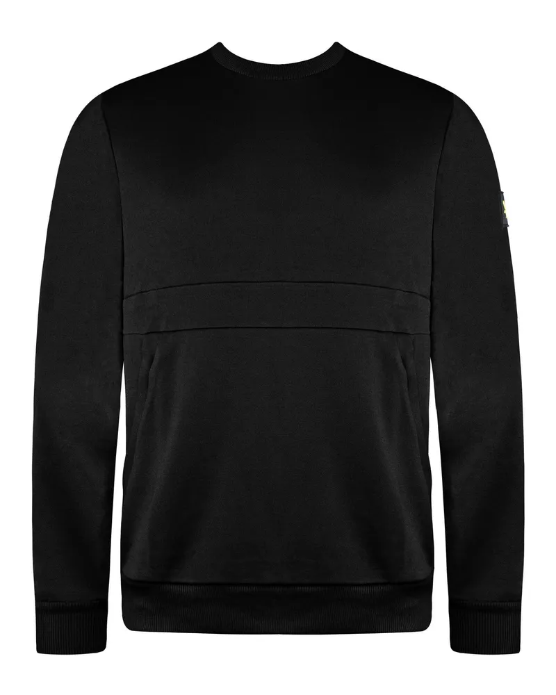 Lyle & Scott Pocket Mens Black Pullover Schwarz