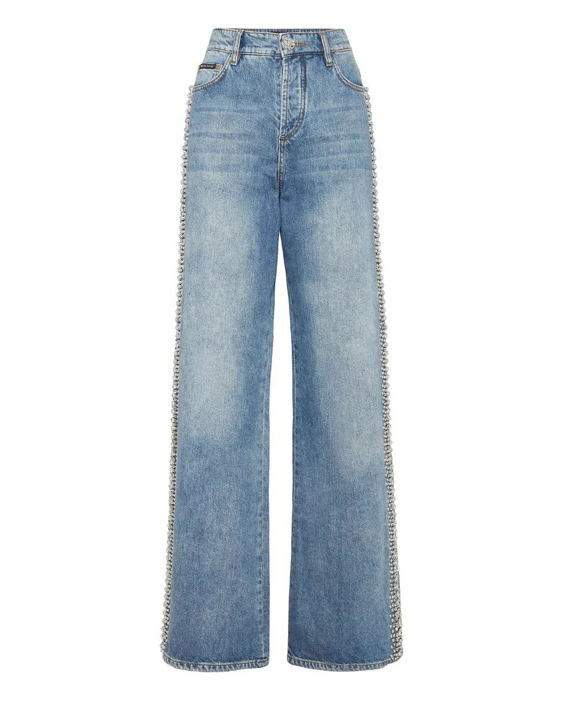 Philipp Plein Jeans, skater fit - Blau Blau