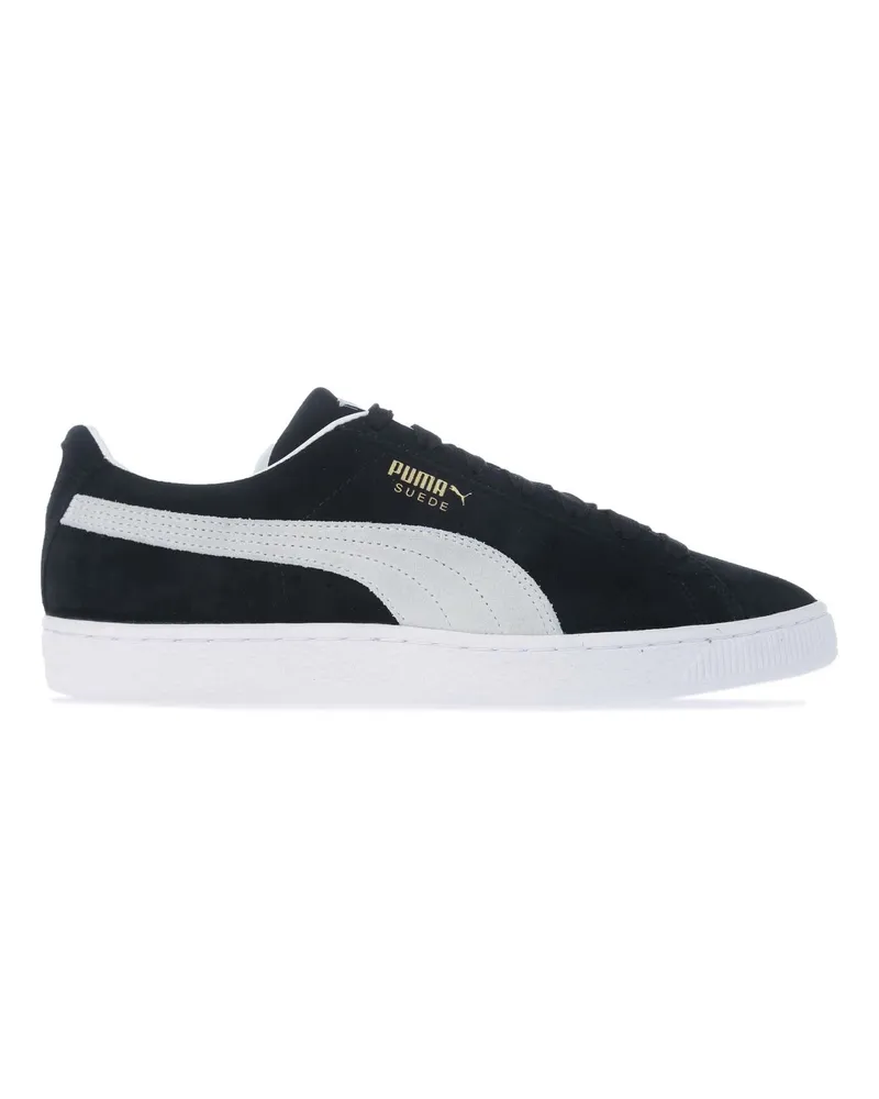 Puma Suede Classic XXI Damen Sneakers in Schwarz und Weiß Schwarz