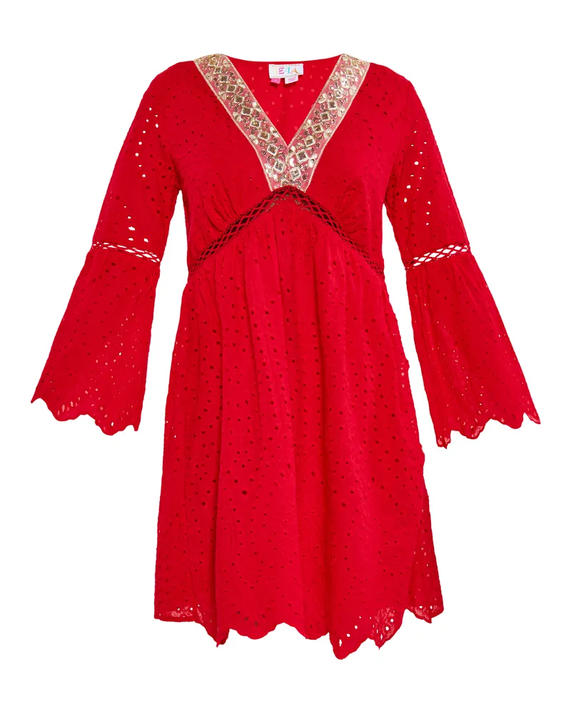 IZIA Kleid Damen verrotten Rot