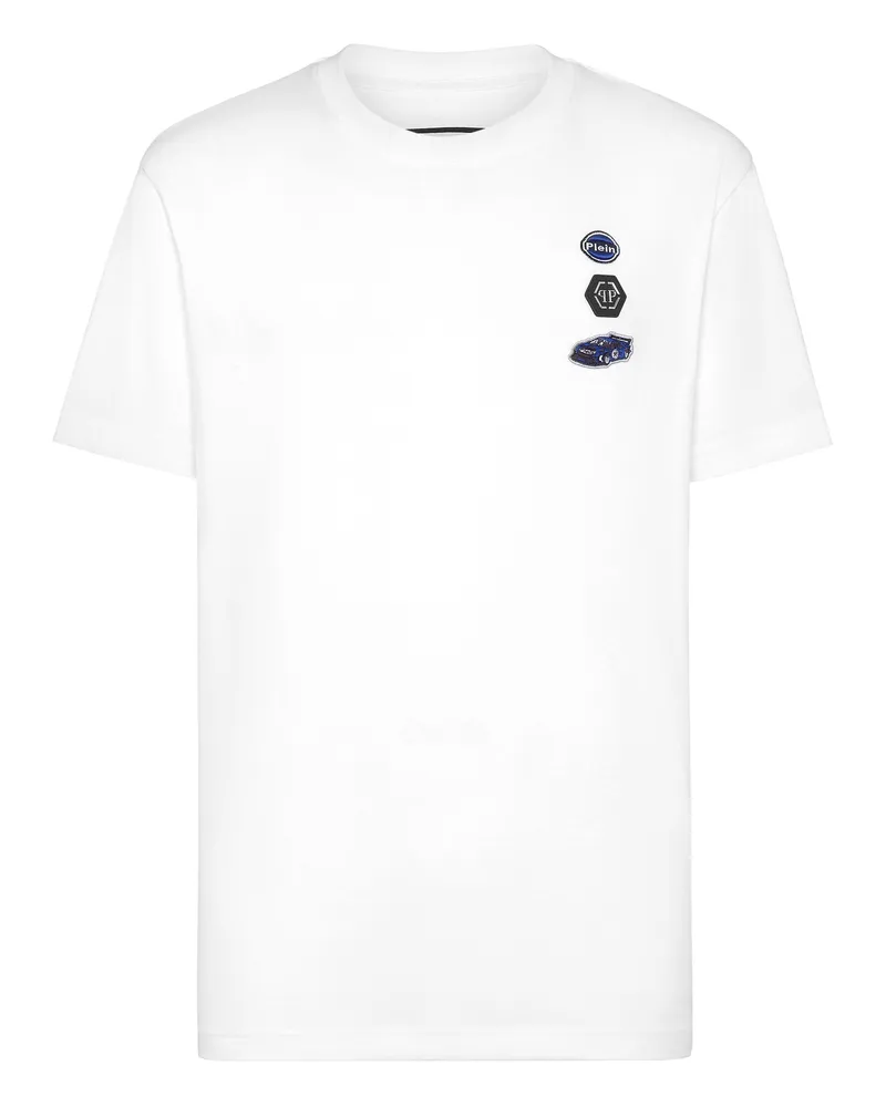 Philipp Plein T-Shirt Racing Weiß