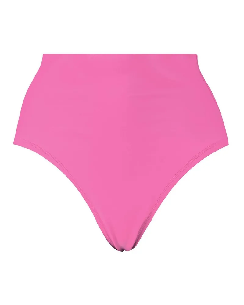 Puma Bikinihöschen für Damen, Hoch geschnitten (Fluoreszierendes Pink Rosa