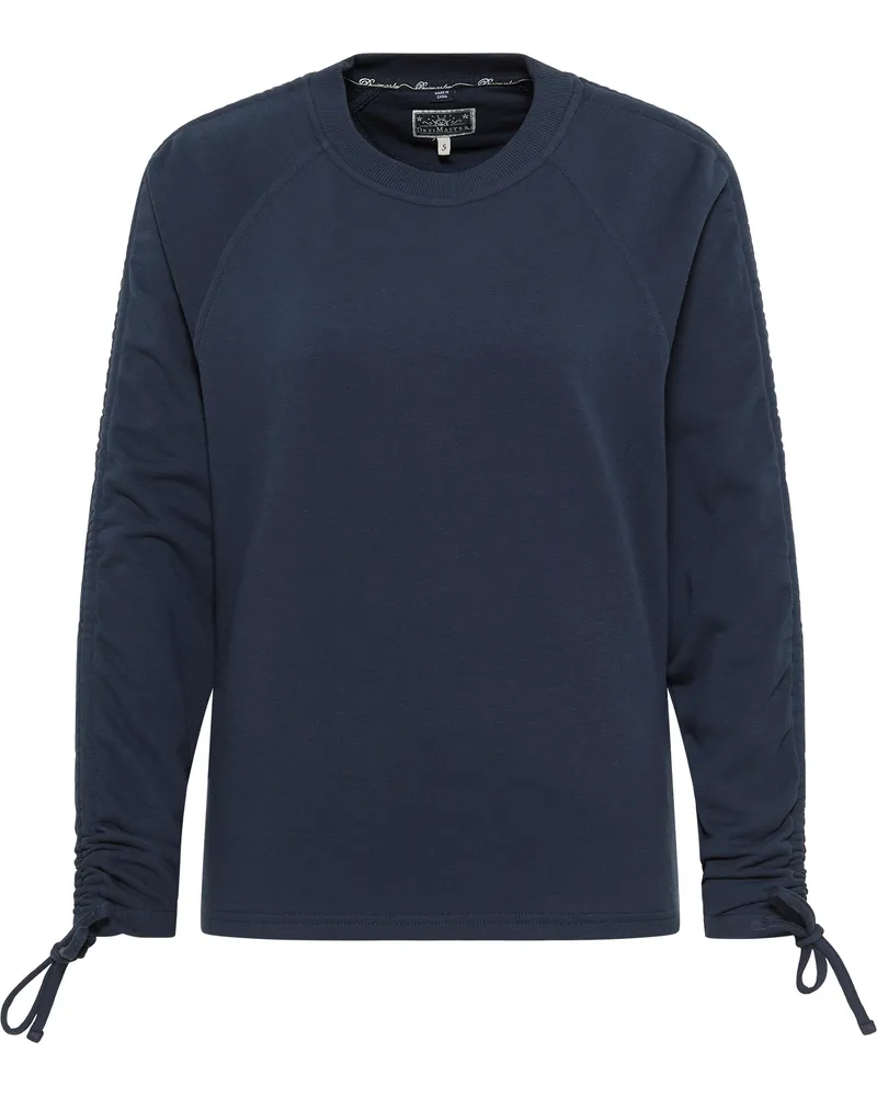 DreiMaster Sweatshirt mit Rundhals Damen Dunkelmarine Dunkles