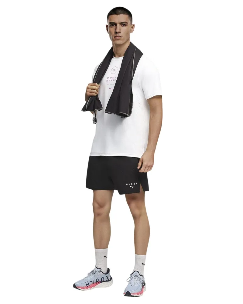 Puma Hyrox DryElite" T-Shirt für Herren, Training (Weiß Weiß