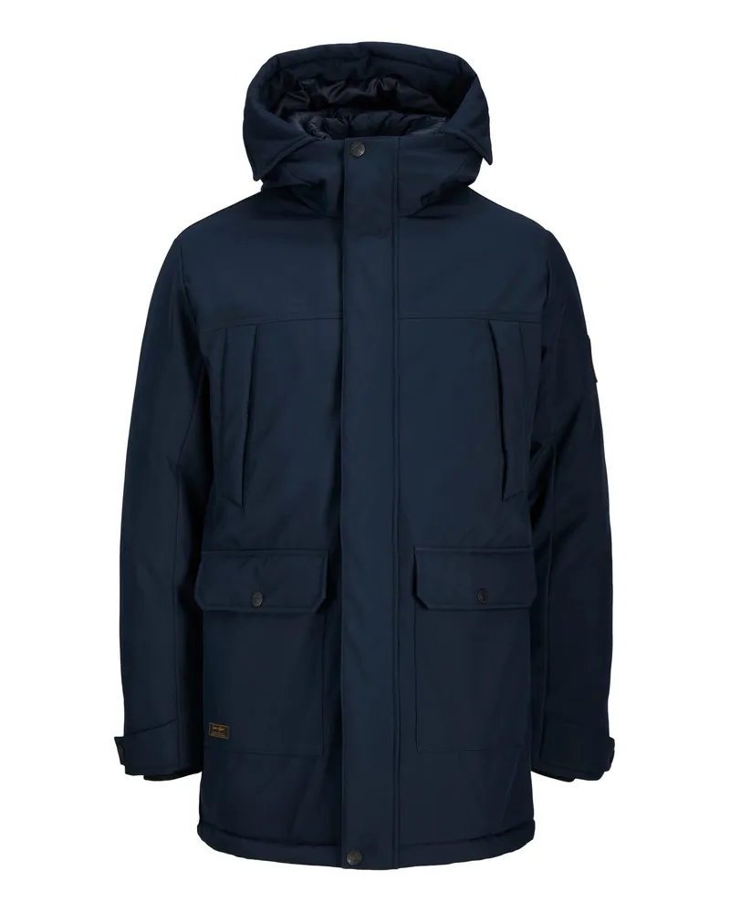 Jack & Jones Finn Softshell Parka - Blau Blau