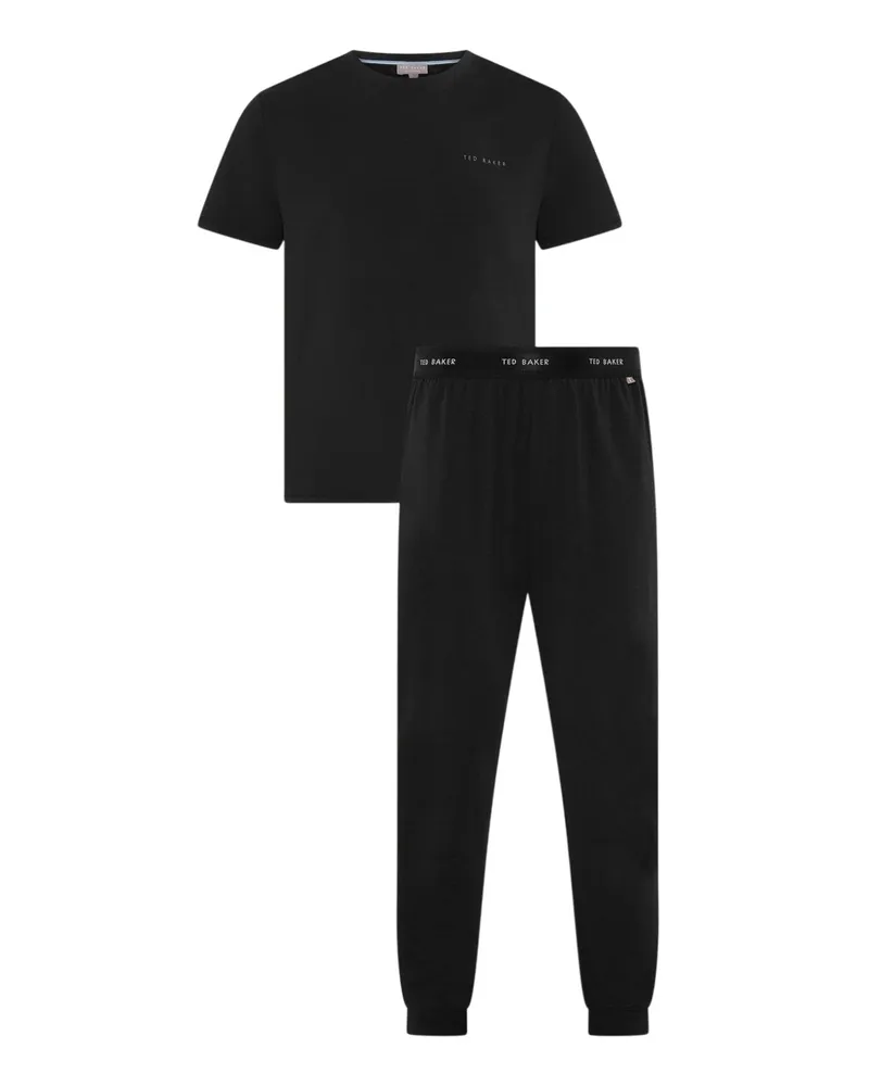 Ted Baker Schlafanzug für Herren (Schwarz Schwarz