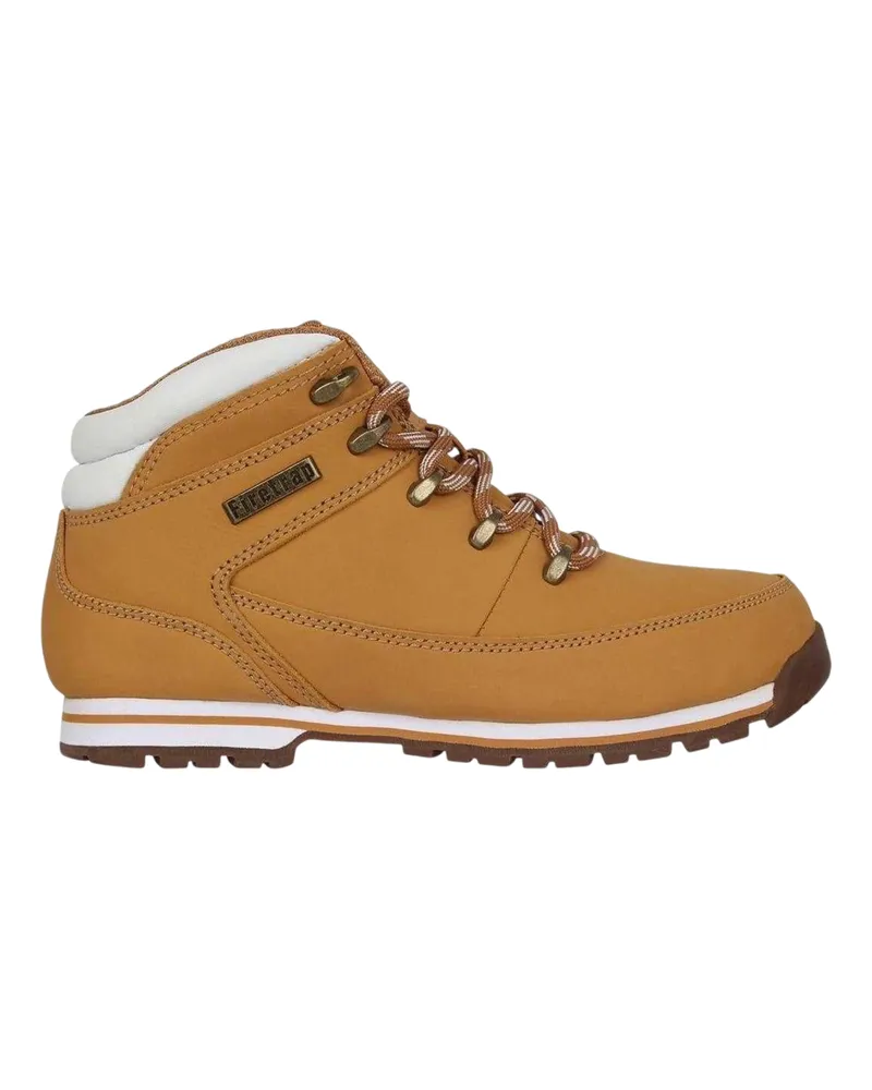 Firetrap Rhino" Graubraun Stiefeletten für Damen, Leder (Honig/Weiß Honiggelb
