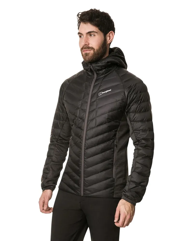Berghaus Herren Tephra STR Reflct DWN Jacke in schwarz Schwarz