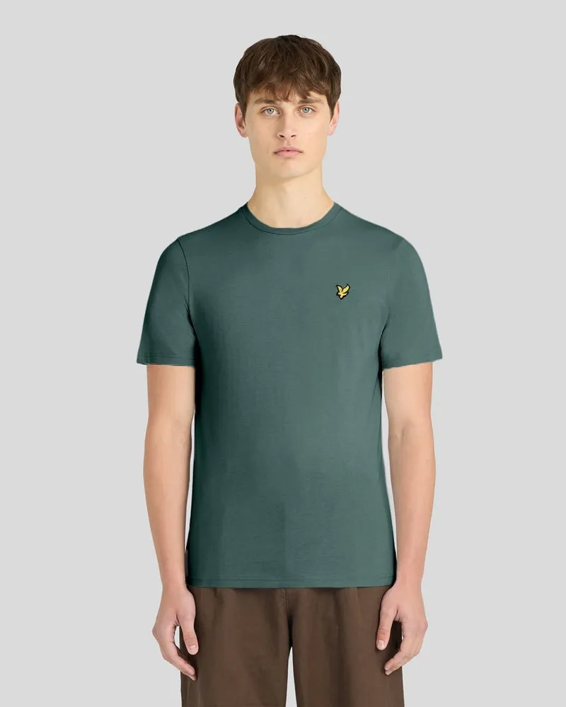 Lyle & Scott Basic-T-Shirt Grün
