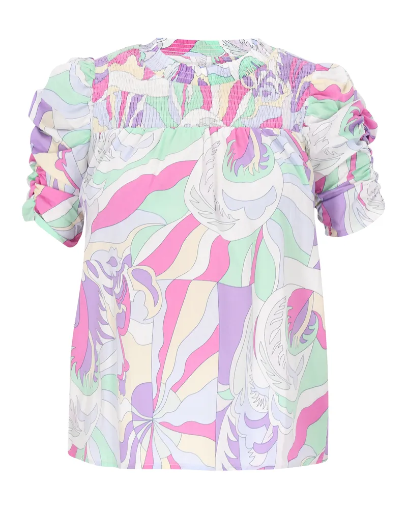Usha Bluse Frauen mehrfarbig lila Mehrfarbig