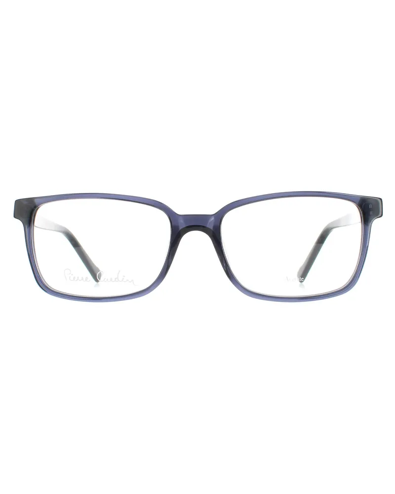 Pierre Cardin Rectangle Mens Blue P.C. 6217 Blau