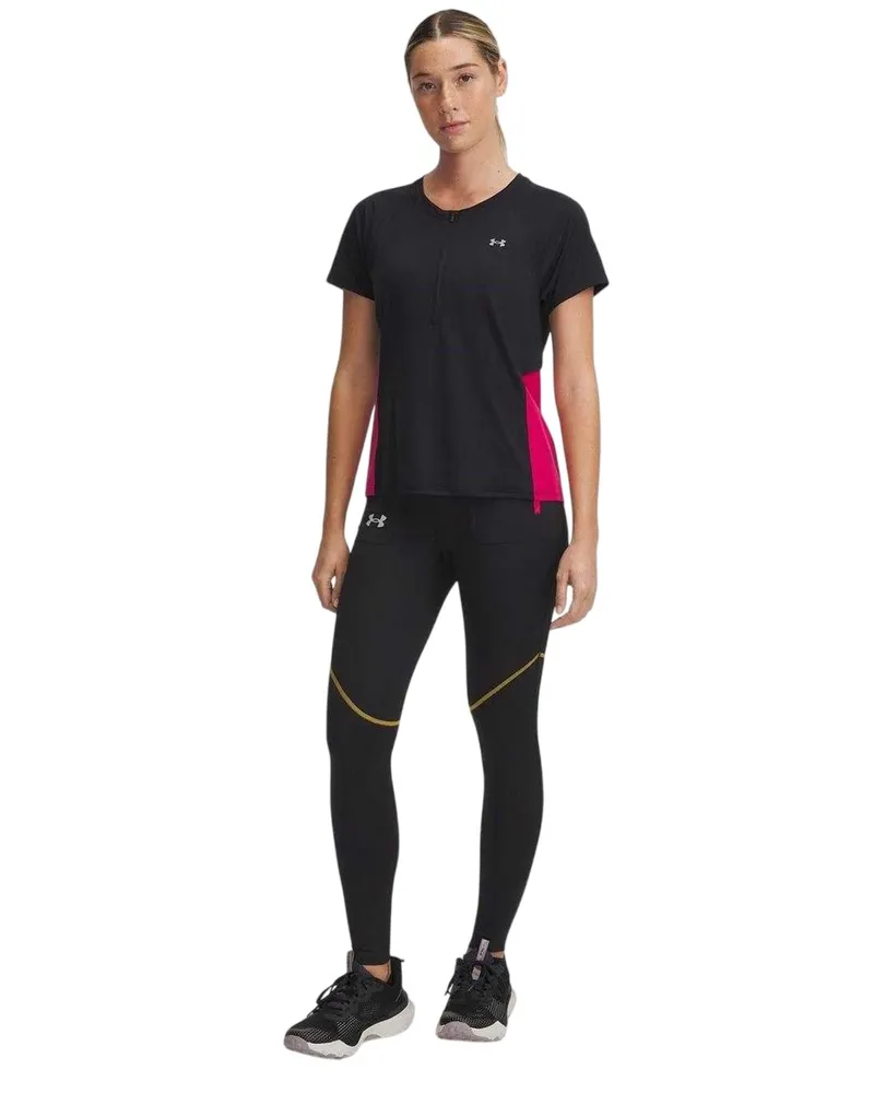 Under Armour Trail Run" Leggings für Damen (Schwarz Schwarz