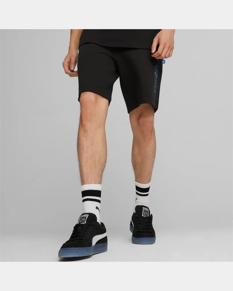 Puma x PLAYSTATION Herren Shorts Schwarz