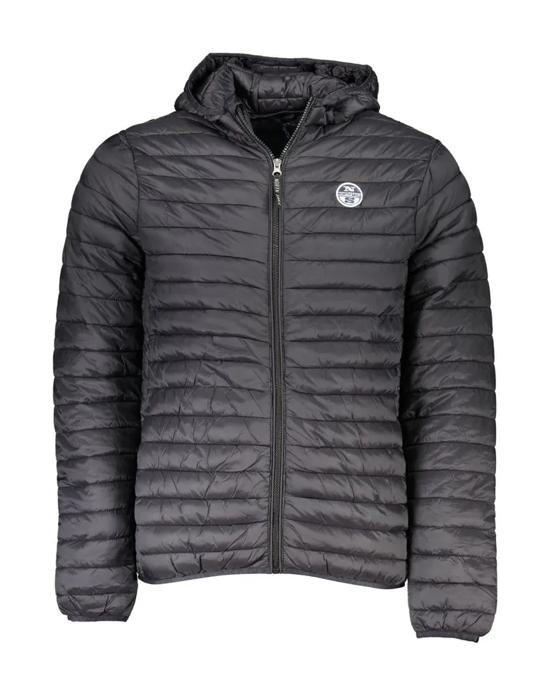 North Sails Kapuzensteppjacke Dunkelgrau