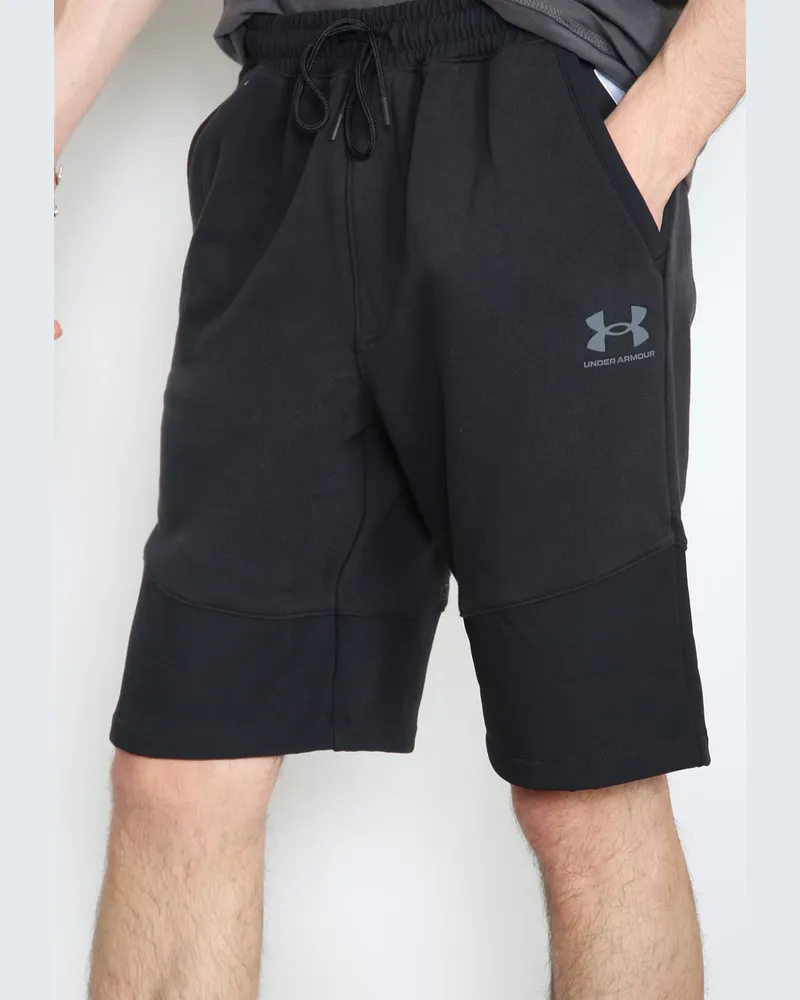 Under Armour Unter Armour Herren Trainingsshorts in Schwarz Schwarz