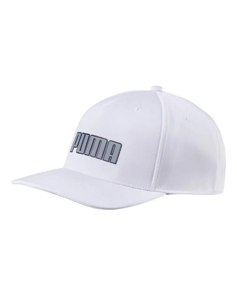 Puma Drycell Go Time Flex Snapback Verstellbar Unisex White Hut 021430 01 Weiß