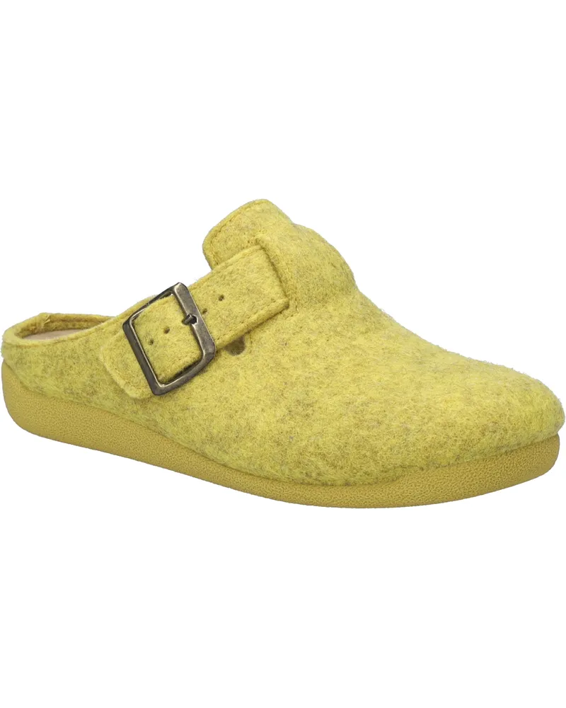 Josef Seibel Damen-Hausschuh Cara 01 - Gelb Gelb