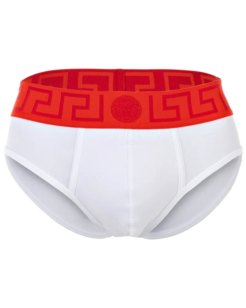Versace Brief - TOPEKA, Stretch Baumwolle Weiß