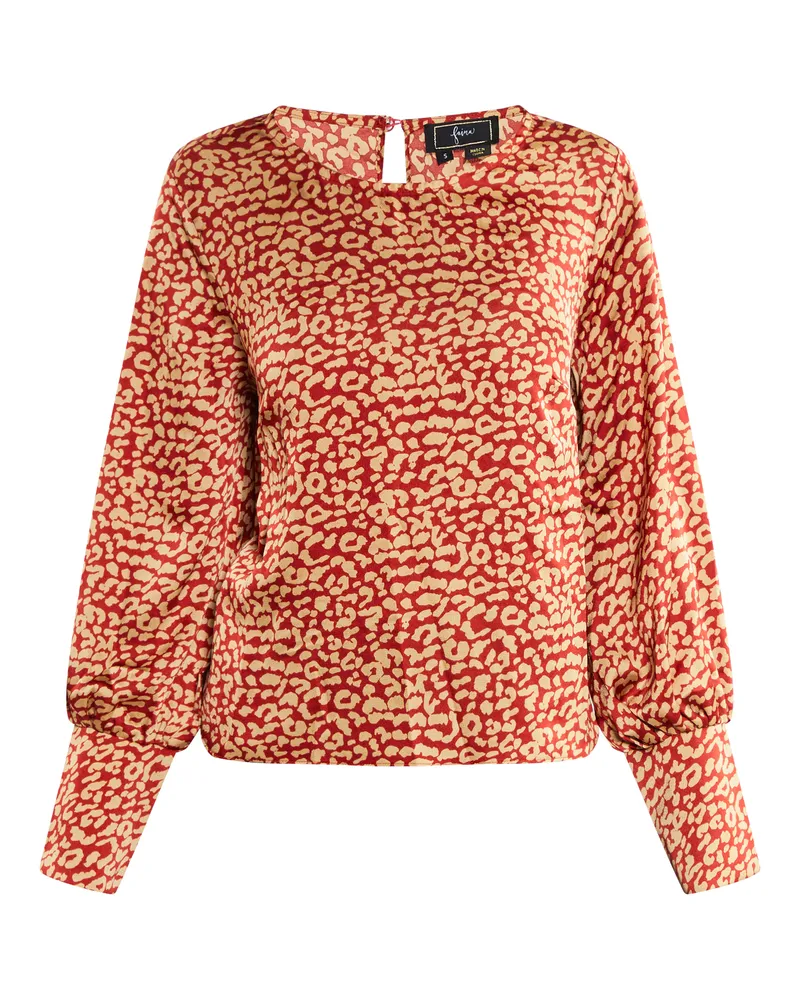 FAINA Blouse dulcey Rot