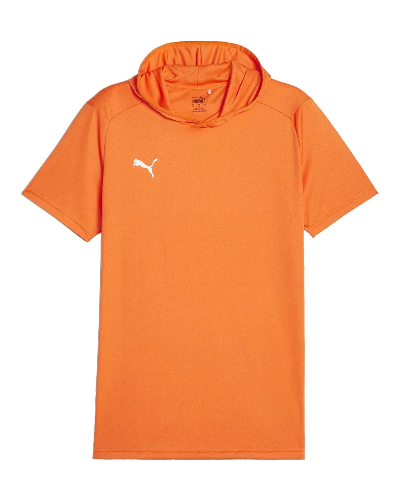Puma Team" T-Shirt für Herren, Basketball, kurzärmlig (Orange Orange