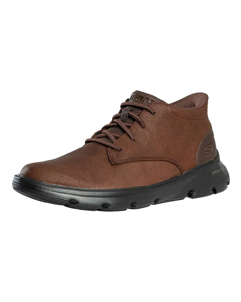 Skechers Garza Ridley Boots Mit Entspannter Passform Und Fußgewölbepassform, Braun Braun