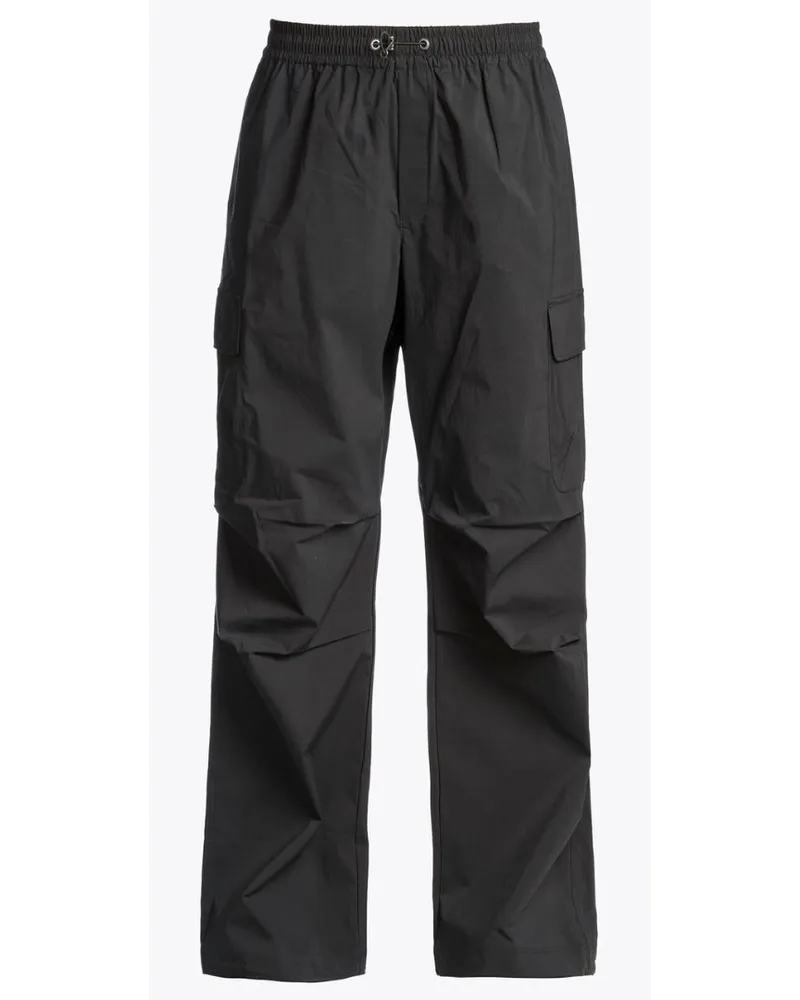 Parajumpers Avice - Schwarze Hose Mit Weitem Bein Schwarz