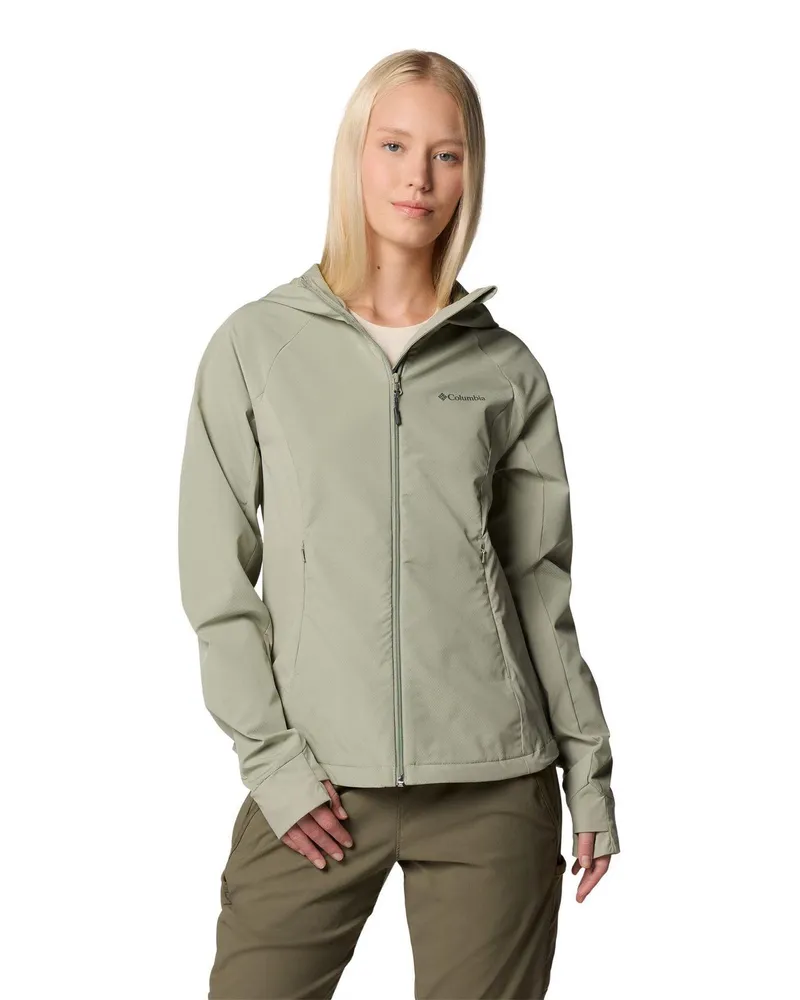Columbia Sportswear Company Sweet As II" Softshelljacke für Damen, mit Kapuze, Wandern (Safari Dunkelbraun