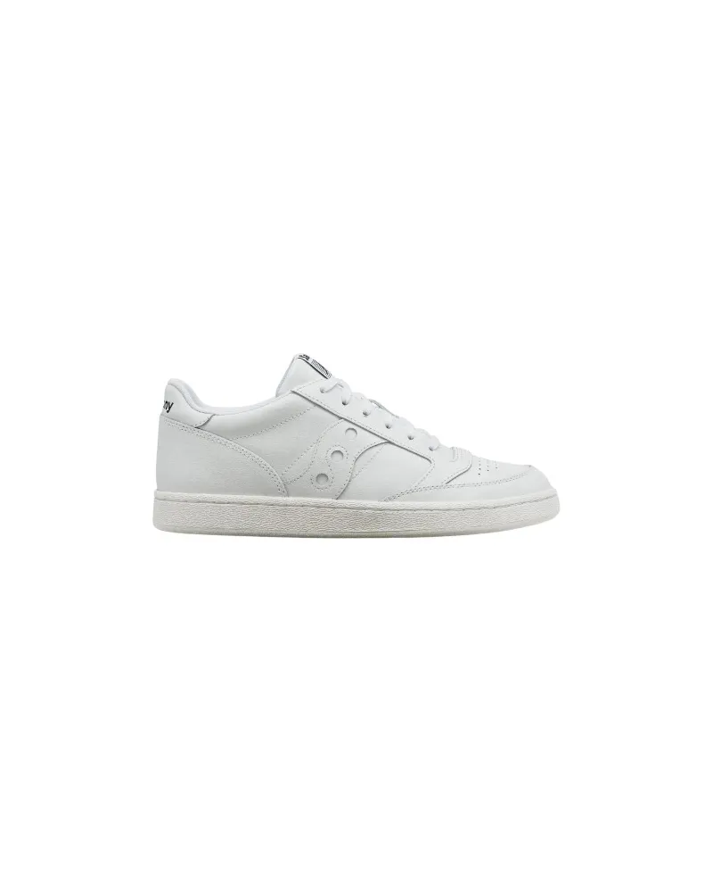 Saucony Jazz" Spielplatz Turnschuhe für Herren, Leder (Weiß Weiß
