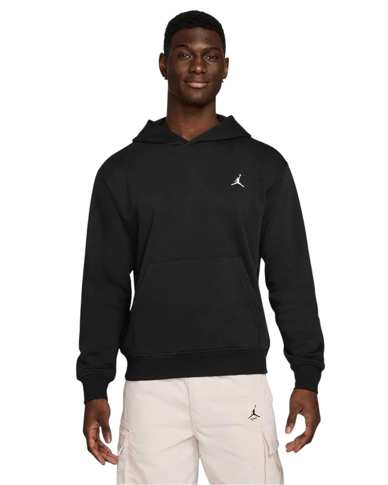 Nike Air Jordan Essential" Hoodie zum Überziehen für Herren, Fleece (Schwarz/Weiß Schwarz