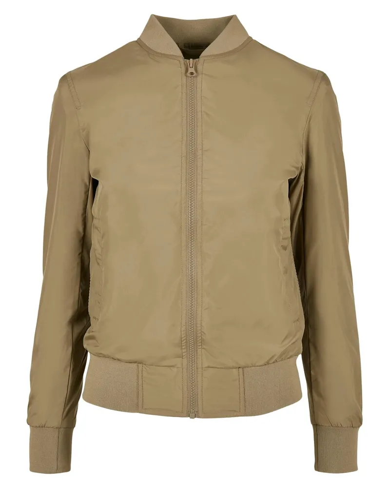 Urban Classics Bomberjacke für Damen (Khaki-Braun Khaki