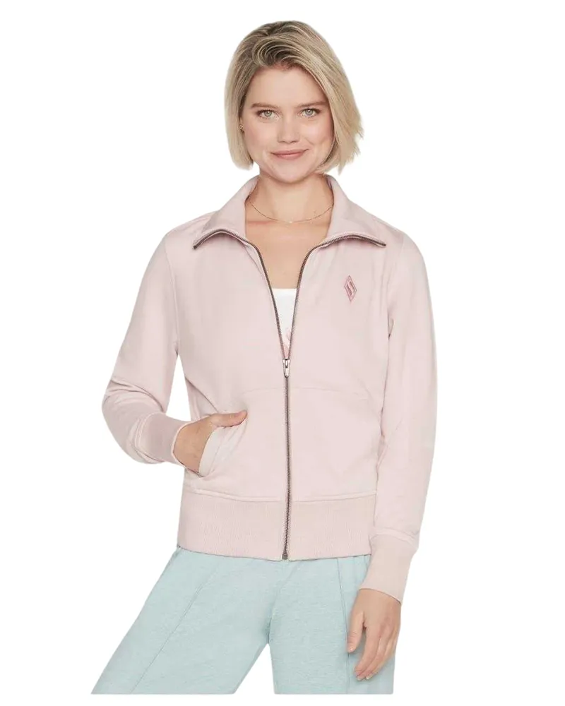Skechers Sweatshirt für Damen, Regulär, Langärmlig (Lavendel/Pink Hellrosa
