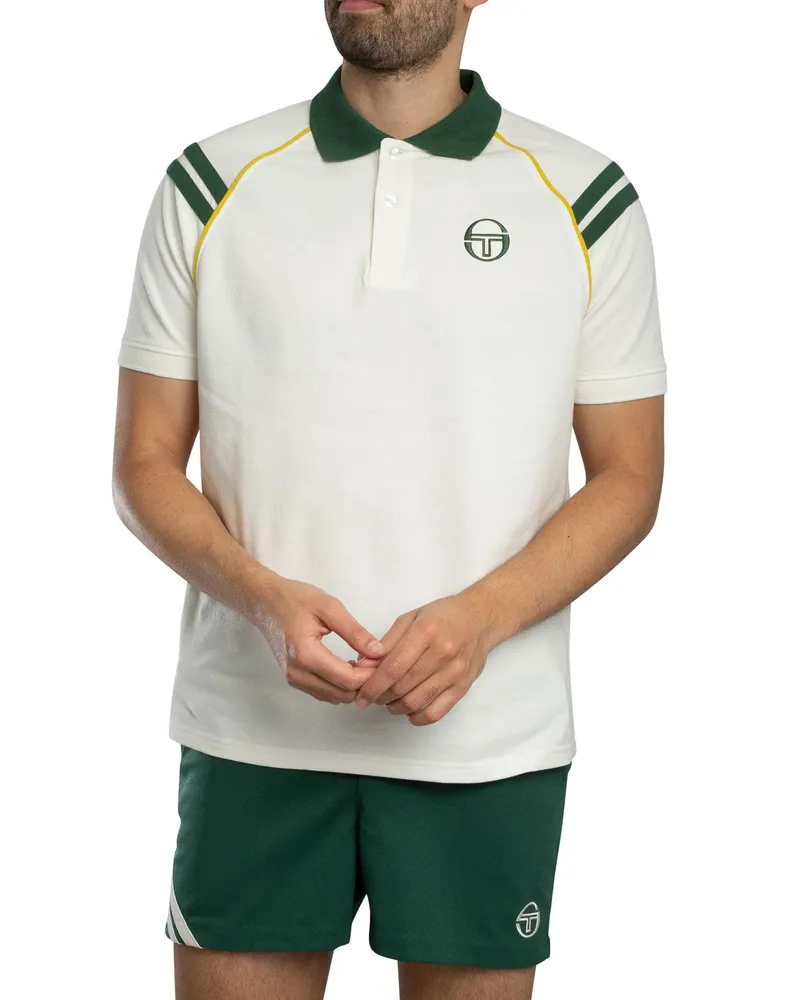 Sergio Tacchini New Cortona Polohemd - Weiß Weiß