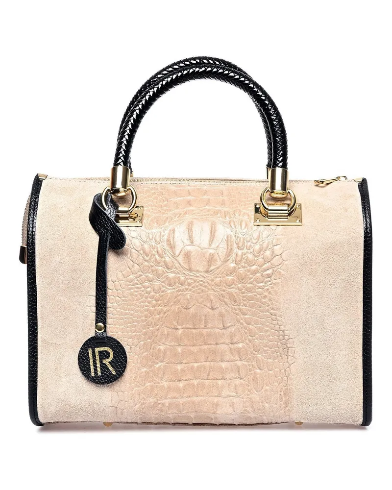 Isabella Rhea Beige Rindsledertasche Beige