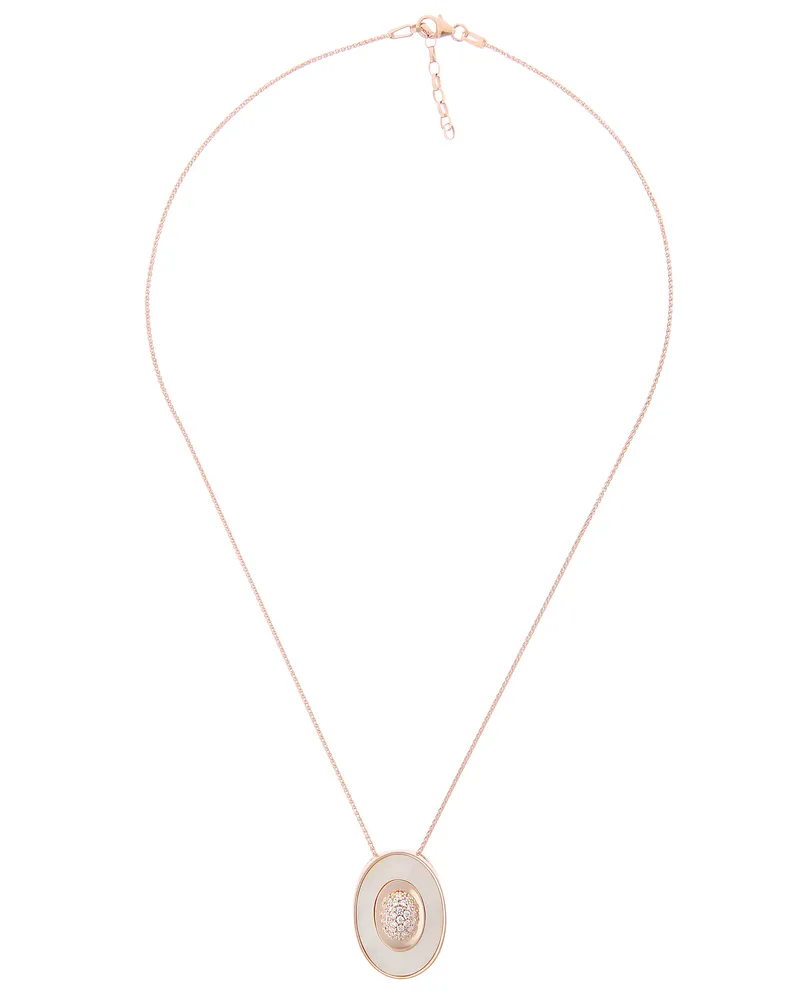 Orphelia Aurori' Damenkette mit Anhänger aus 925er Sterlingsilber, Rosé, ZH-7292 Rosé