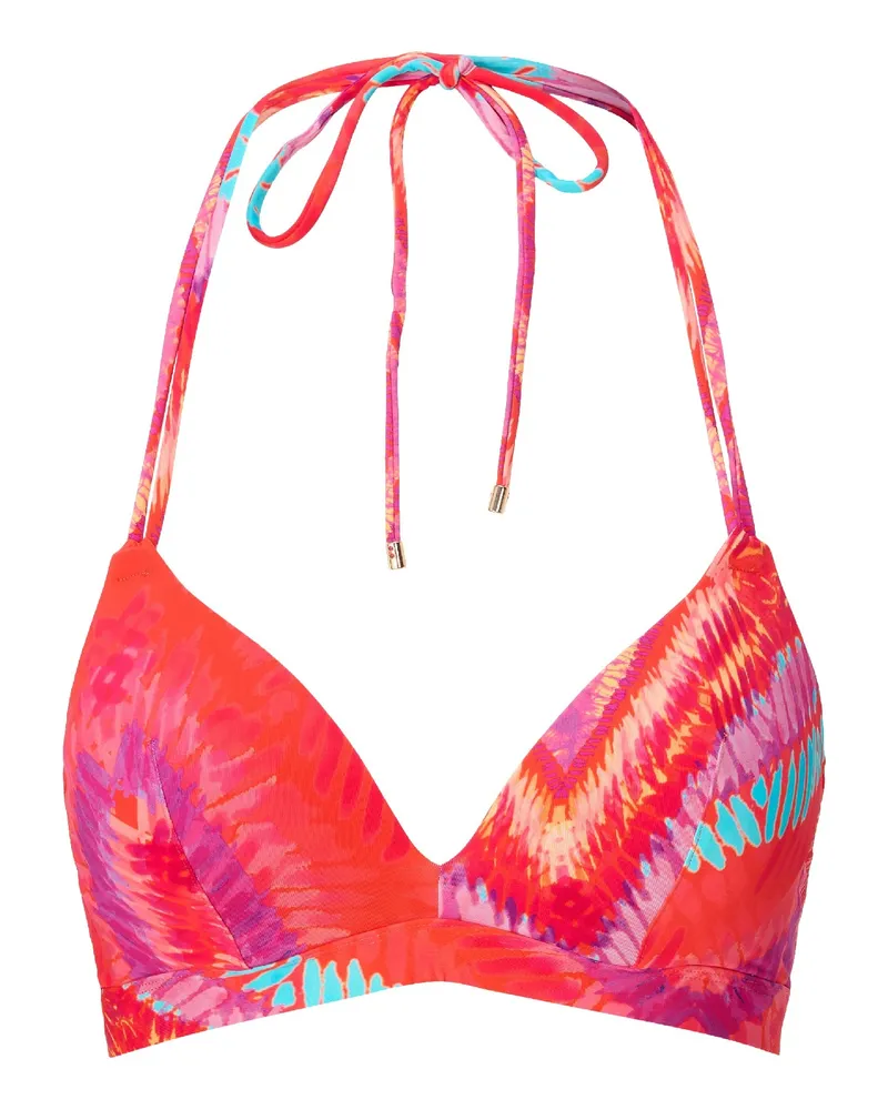 LingaDore Gepolstertes Triangel-Bikini-Top - Korallenrot Korallenrot