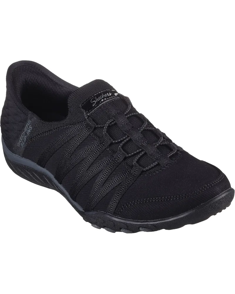 Skechers Breathe-Easy - Roll-With-Me-Schuh Schwarz