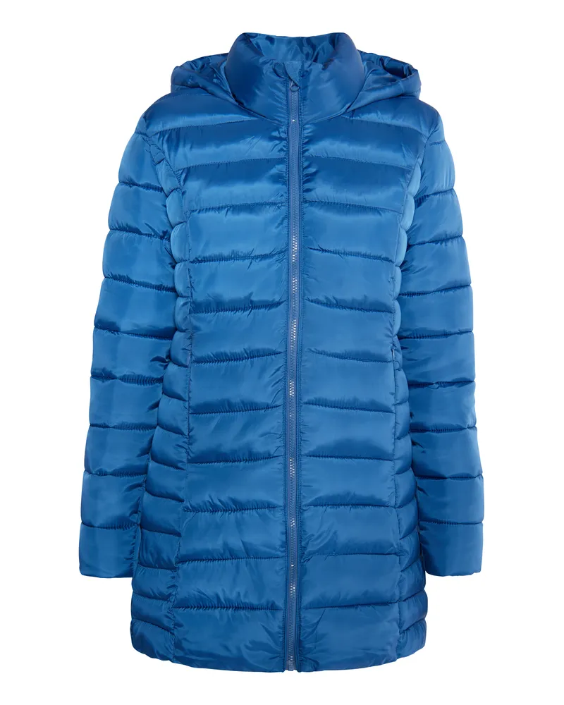 My Mo leichte Steppjacke Damen Marine Marineblau