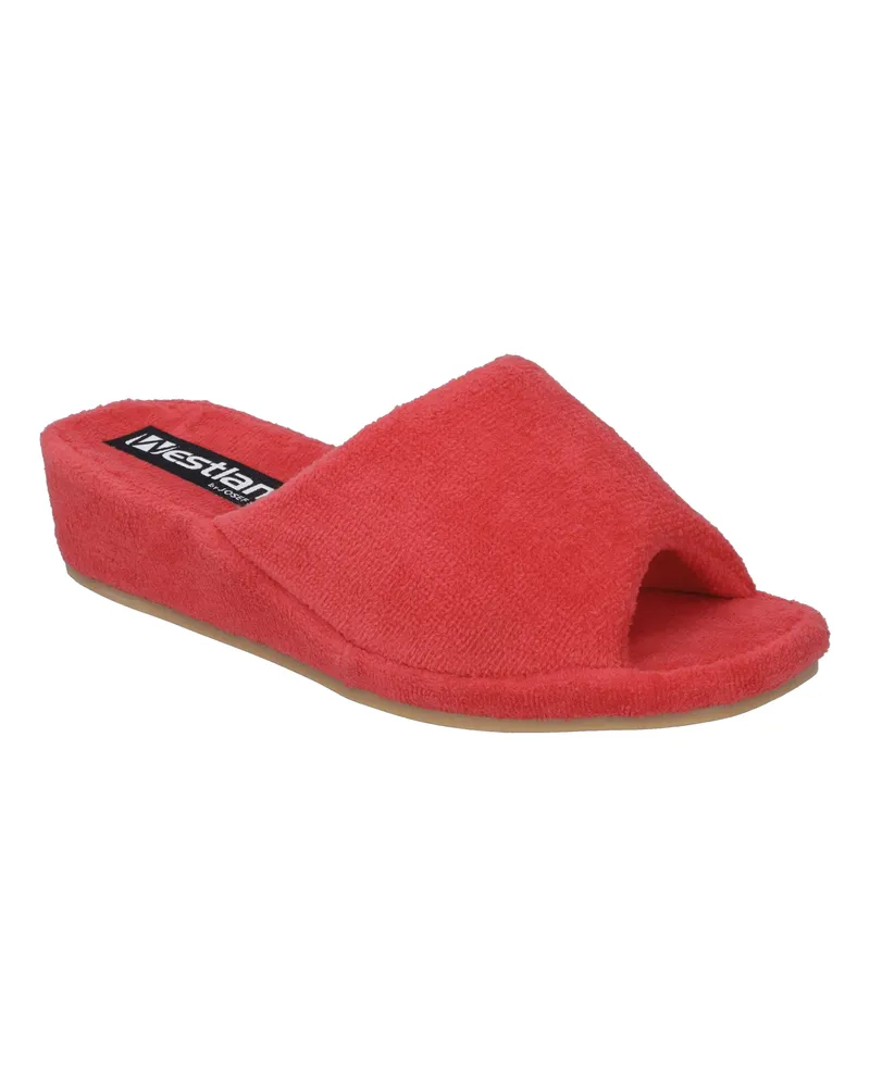 Josef Seibel JOSEF SEIBEL Marseille | Hausschuh für Damen | Rot Marseille, hibiscus Rot