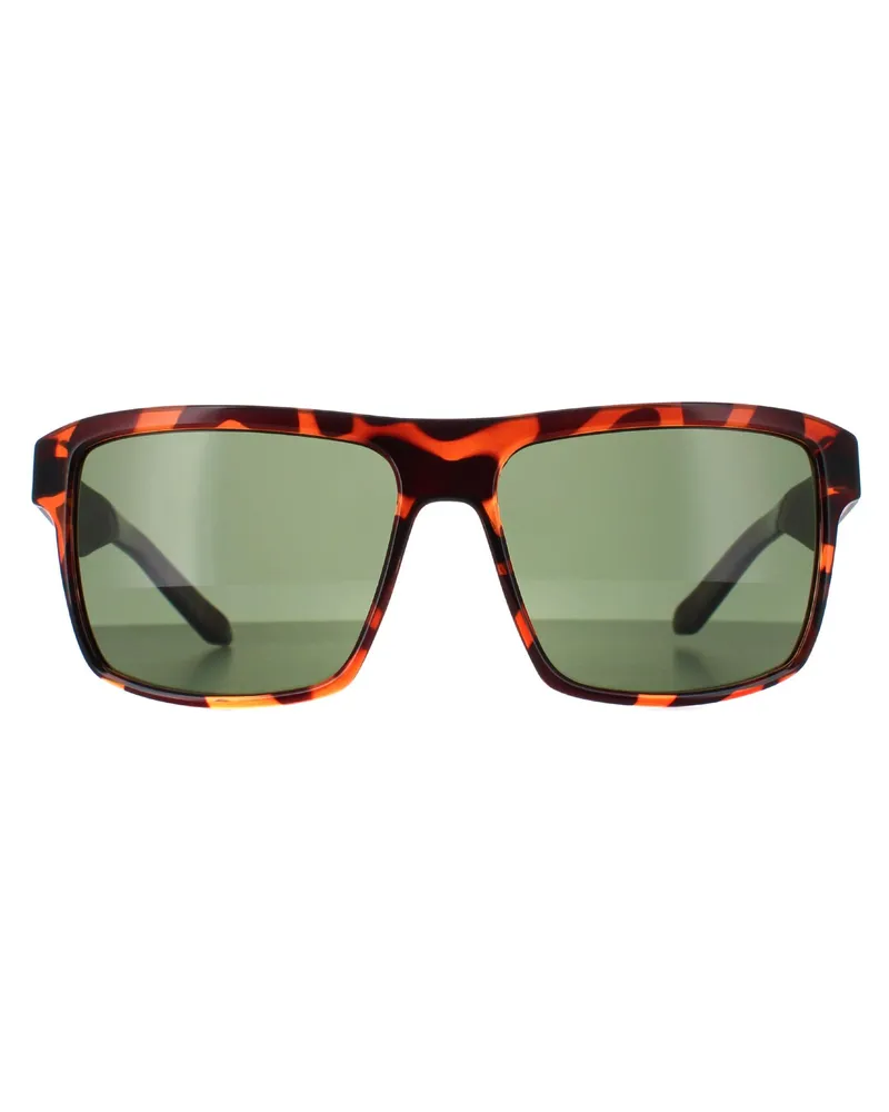Dragon Square Mens Shiny Dark Tortoise G15 Green Space Braun