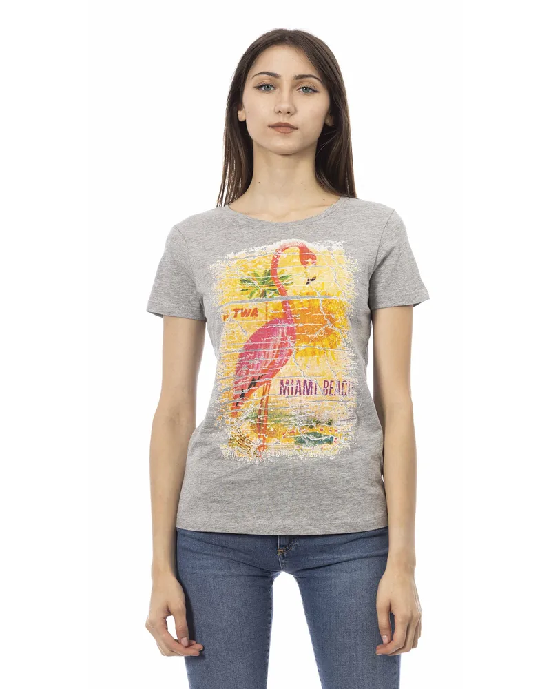 Trussardi T-Shirt Women Grau